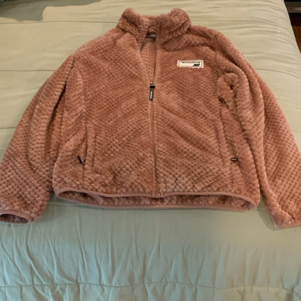 New Balance Tan Fleece Jacket